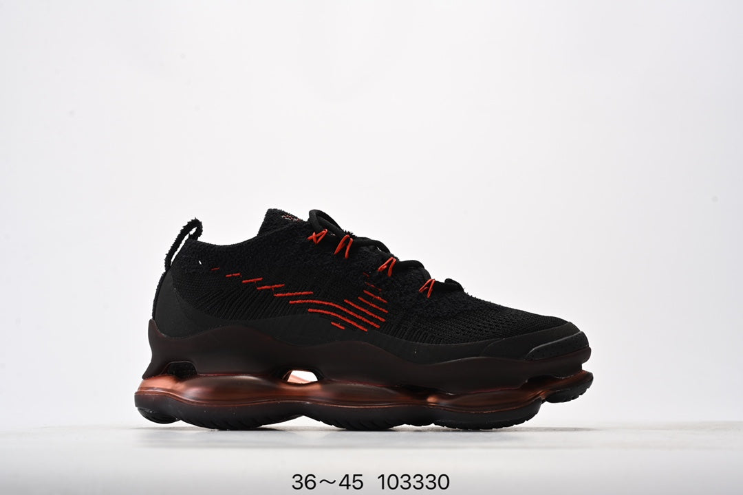 Paquete de Nike Air Max, enfatizando su diseño atractivo y modernidad.